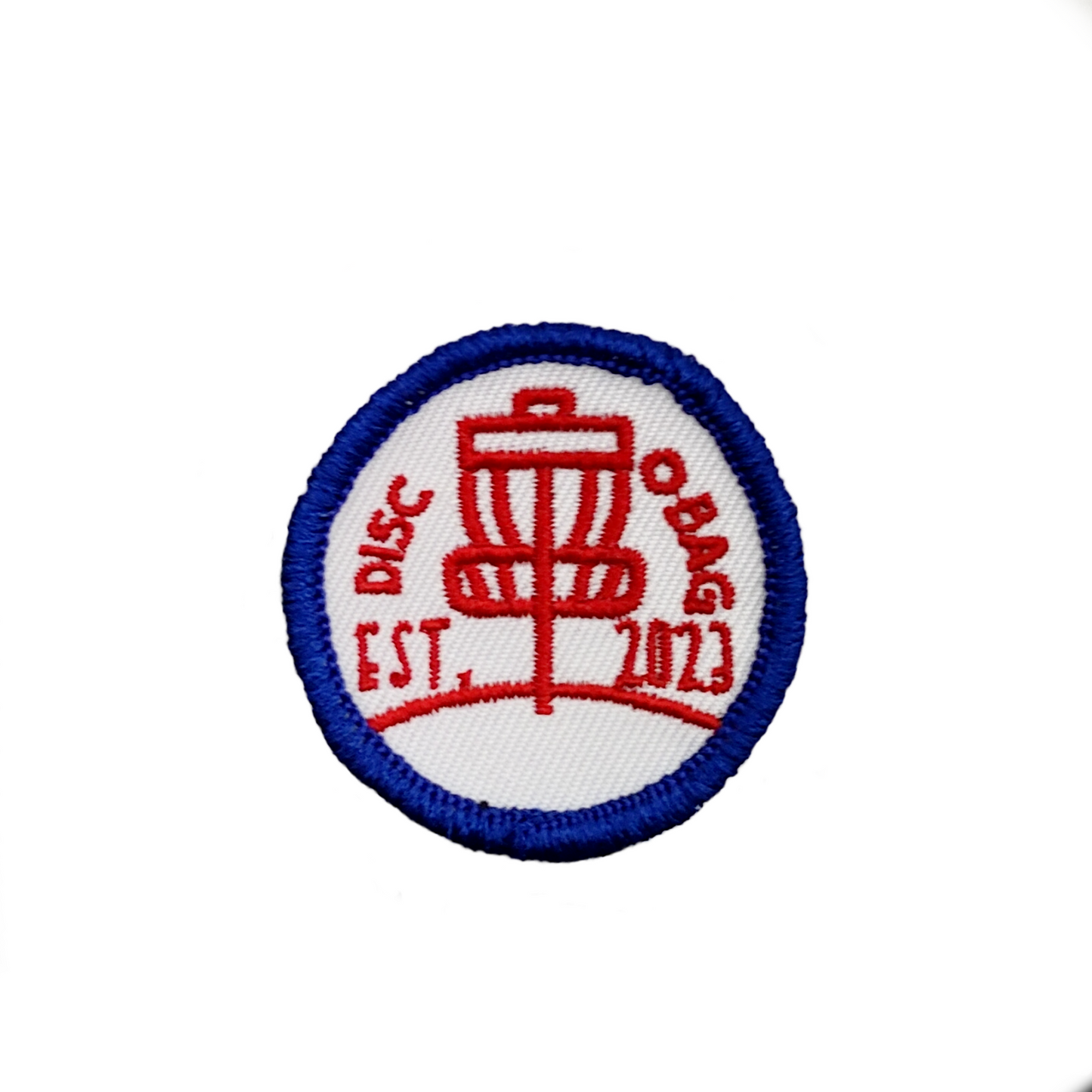 DOB est. 2023 White/Blue Patch